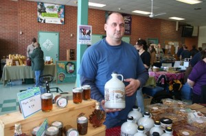 Pure maple syrup produced by Fabyan Sugar Shack of North Grosvenordale, Connecticut.